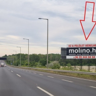 M1 – M7 bevezető 7+150 kmsz. jobboldalt 4