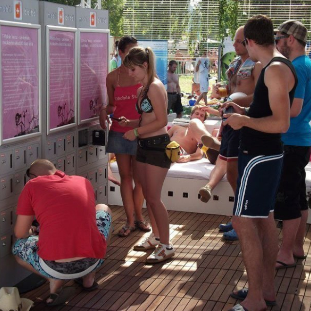 Mobile Ladestation für Veranstaltungen