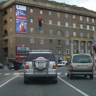 Bécsi út Lajos u. kereszteződés Amfiteátrumnál