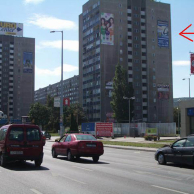 Szentendrei út - Bogdáni út corner towards Árpád Bridge RIGHT