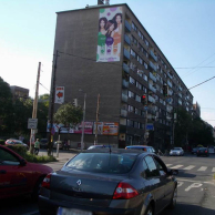 Mester Str. Ecke Vágóhíd von der Lurdy-Haus-Seite