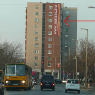 Kelenföld town centre Etele út Hadak útja, from Egér út "A"