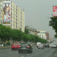 Duna Plaza előtt Váci út Nyugati irányába