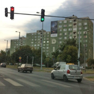 Szeged, Rókusi krt. beim Wasserturm