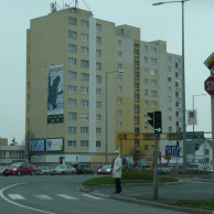 Szombathely city centre, Szent M. st. Vörösmarty st.