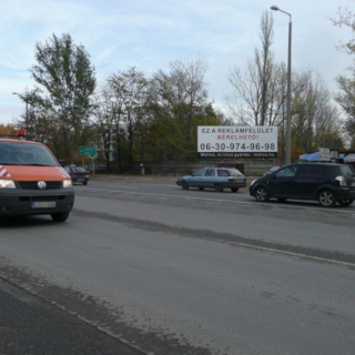 Szentendre, 11-es főút centrum felé Bp. felől, Dobogókői út ker. előtt 50 m-rel