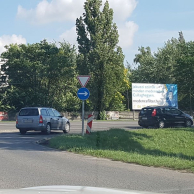 Szentendre Route 11 – Pomáz junction intersection right. 1.