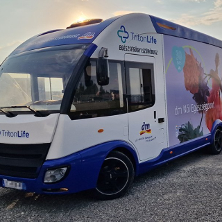 Promóciós autó - Szűrőbusz