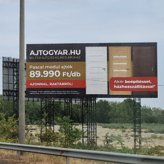 M1 – M7 bevezető 7+150 kmsz. jobboldalt